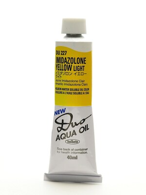 Holbein Duo Aqua Artist Oil Color Imidazolone Yellow Light 40 Ml