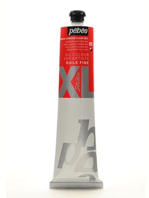 Pebeo Studio Xl Oil Paint Cadmium Light Red Hue 200 Ml [Pack Of 2]