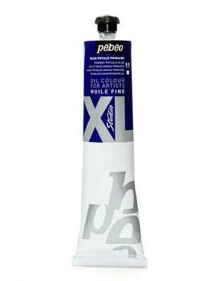 Pebeo Studio Xl Oil Paint Primary Phthalo Blue 200 Ml [Pack Of 2]