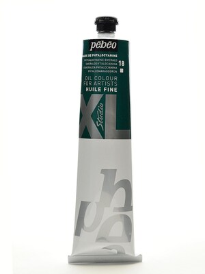 Pebeo Studio Xl Oil Paint Phthalo Emerald 200 Ml [Pack Of 2]