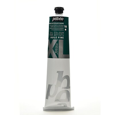 Pebeo Studio Xl Oil Paint Phthalo Emerald 200 Ml [Pack Of 2]