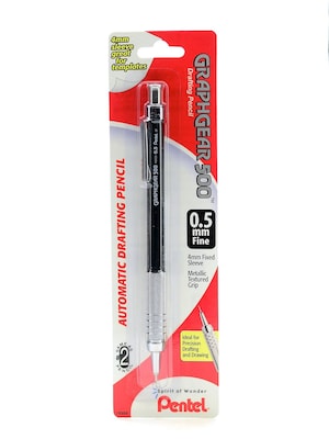 Pentel Graph Gear 500 Drafting Pencil, Automatic, Fine (0.5 mm)