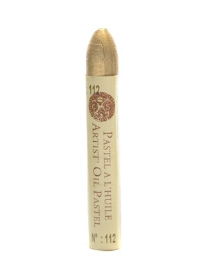 Sennelier Iridescent Oil Pastels, Pale Gold 112, 4/Pack