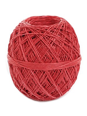 Toner Crafts Hemp Balls #20 400 Ft Red, 2/Pk