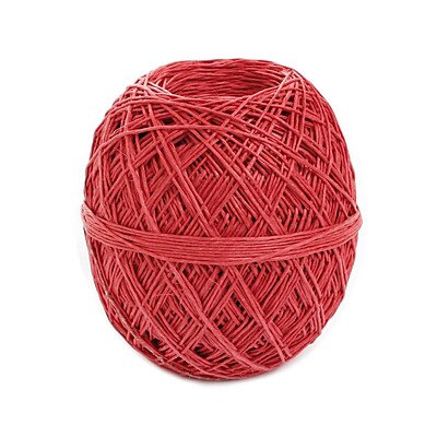 Toner Crafts Hemp Balls #20 400 Ft Red, 2/Pk