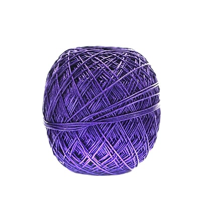 Toner Crafts Hemp Balls #20 400 Ft Purple [Pack Of 2]