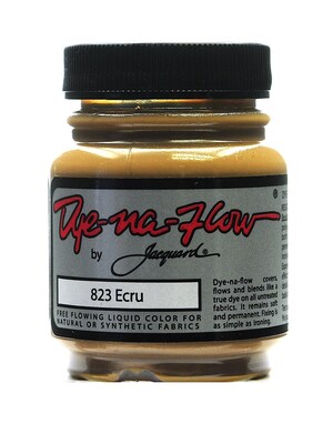 Jacquard Dye-Na-Flow 64278-Pk4 Ecru 823 Fabric Color, 2-1/4Oz, 4/Pack