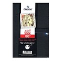 Canson 180 Degree Hardbound Sketch Books, 5 1/2 X 8 1/2, 80 Sheets, 2/Pack (60483-Pk2)