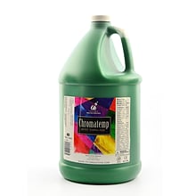 Chroma Inc. Chromatemp Artists Tempera Paint, Green, Gallon (75231)