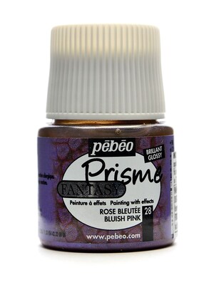 Pebeo Fantasy Prisme Effect Paint Bluish Pink 45 Ml [Pack Of 3]
