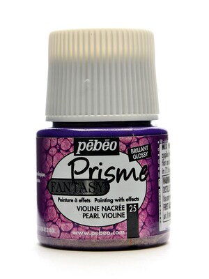Pebeo Fantasy Prisme Effect Paint Pearl Violine 45 Ml [Pack Of 3]