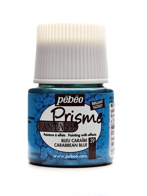 Pebeo Fantasy Prisme Effect Paint Caribbean Blue 45 Ml [Pack Of 3]