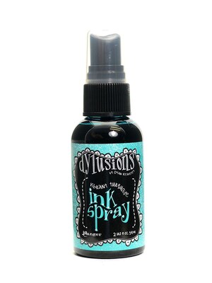 Ranger Dylusions Ink Sprays, Vibrant Turquoise 2Oz Bottle, 3/Pack (72086-Pk3)