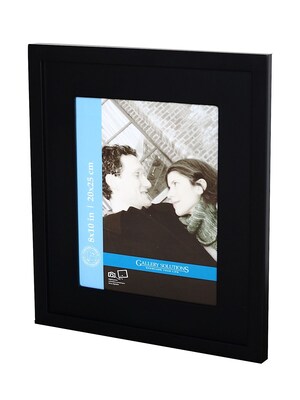 Pinnacle Frames & Accents Gallery Solutions Gallery Frames Black 8 In.X10 In. 5 In.X7 In. Opening