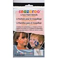 Snazaroo Face Paint Stencils, Halloween, 6/Set, 2/Pack (01889-Pk2)