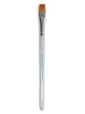 Winsor  And  Newton Series 995 Aquarelle Golden Nylon Brushes 1/2 In.