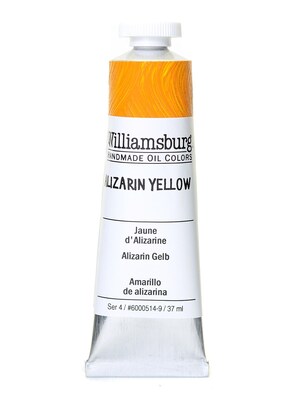 Williamsburg Handmade Oil Colors, Alizarin Yellow, 37Ml (2688)