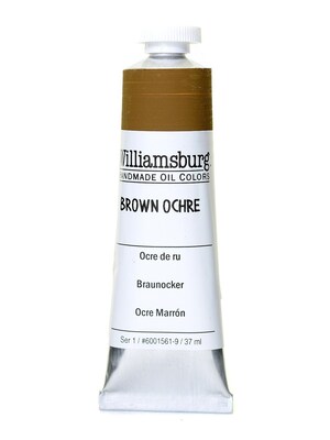 Williamsburg Handmade Oil Colors Brown Ochre 37 Ml