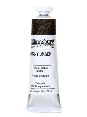 Williamsburg Handmade Oil Colors Burnt Umber 37 Ml