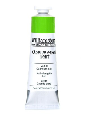 Williamsburg Handmade Oil Colors Cadmium Green Light 37 Ml