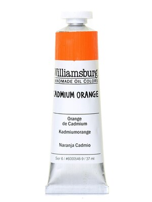 Williamsburg Handmade Oil Colors Cadmium Orange 37 Ml