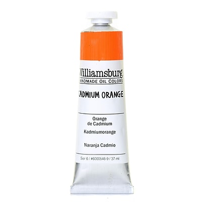 Williamsburg Handmade Oil Colors Cadmium Orange 37 Ml