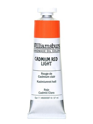 Williamsburg Handmade Oil Colors Cadmium Red Light 37 Ml