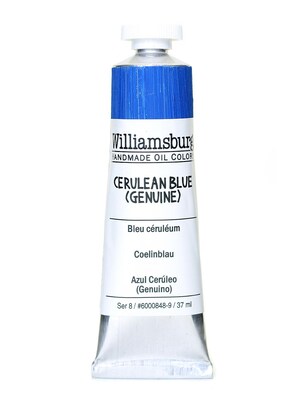 Williamsburg Handmade Oil Colors Cerulean Blue (Genuine) 37 Ml