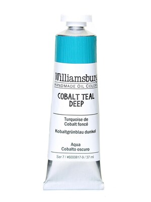 Williamsburg Handmade Oil Colors Cobalt Teal Deep 37 Ml