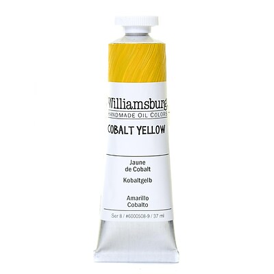 Williamsburg Handmade Oil Colors Cobalt Yellow 37 Ml