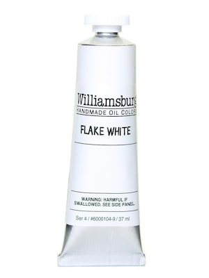 Williamsburg Handmade Oil Colors Flake White 37 Ml