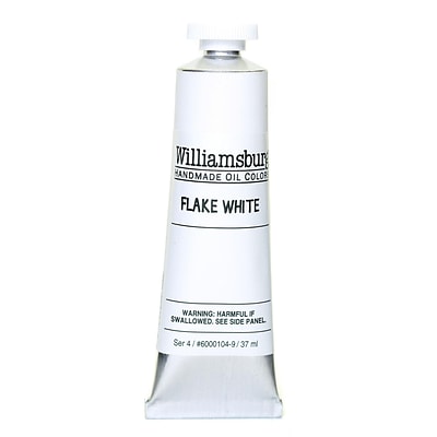 Williamsburg Handmade Oil Colors Flake White 37 Ml