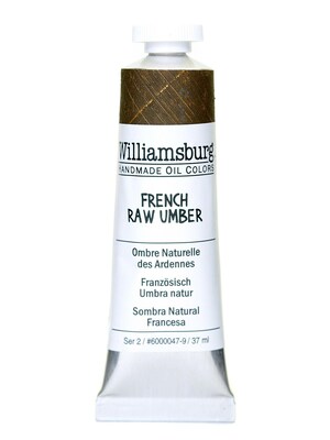 Williamsburg Handmade Oil Colors French Raw Umber 37 Ml