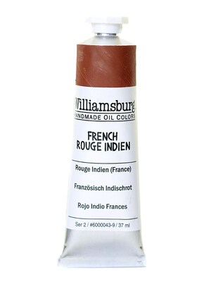 Williamsburg Handmade Oil Colors French Rouge Indien 37 Ml