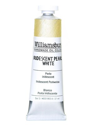 Williamsburg Handmade Oil Colors Iridescent Pearl White 37 Ml