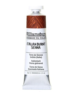 Williamsburg Handmade Oil Colors Italian Burnt Sienna 37 Ml