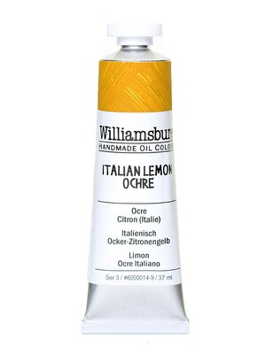 Williamsburg Handmade Oil Colors Italian Lemon Ochre 37 Ml