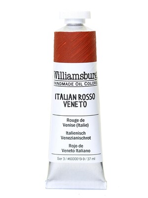 Williamsburg Handmade Oil Colors Italian Rosso Veneto 37 Ml