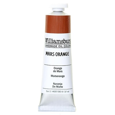 Williamsburg Handmade Oil Colors Mars Orange 37 Ml