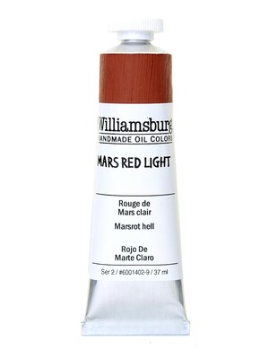 Williamsburg Handmade Oil Colors Mars Red Light 37 Ml