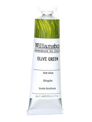Williamsburg Handmade Oil Colors Olive Green 37 Ml