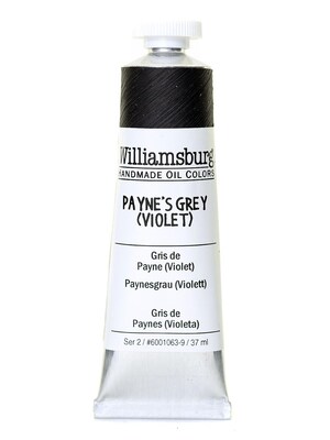 Williamsburg Handmade Oil Colors Paynes Grey (Violet) 37 Ml