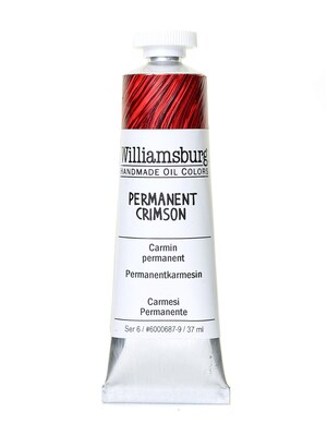 Williamsburg Handmade Oil Colors Permanent Crimson 37 Ml