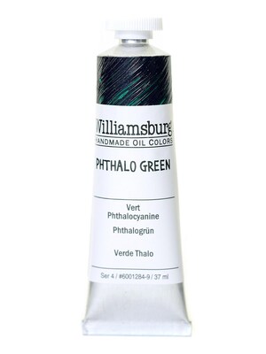 Williamsburg Handmade Oil Colors Phthalo Green 37 Ml