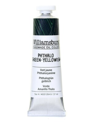 Williamsburg Handmade Oil Colors Phthalo Green Yellowish 37 Ml