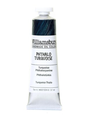 Williamsburg Handmade Oil Colors Phthalo Turquoise 37 Ml