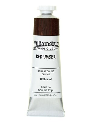 Williamsburg Handmade Oil Colors Red Umber 37 Ml