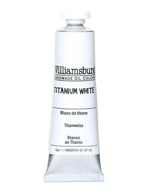 Williamsburg Handmade Oil Colors Titanium White 37 Ml
