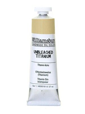 Williamsburg Handmade Oil Colors Unbleached Titanium 37 Ml