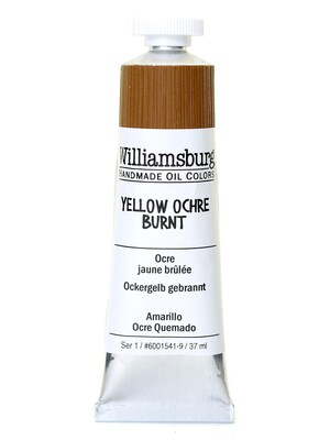 Williamsburg Handmade Oil Colors Yellow Ochre Burnt 37 Ml